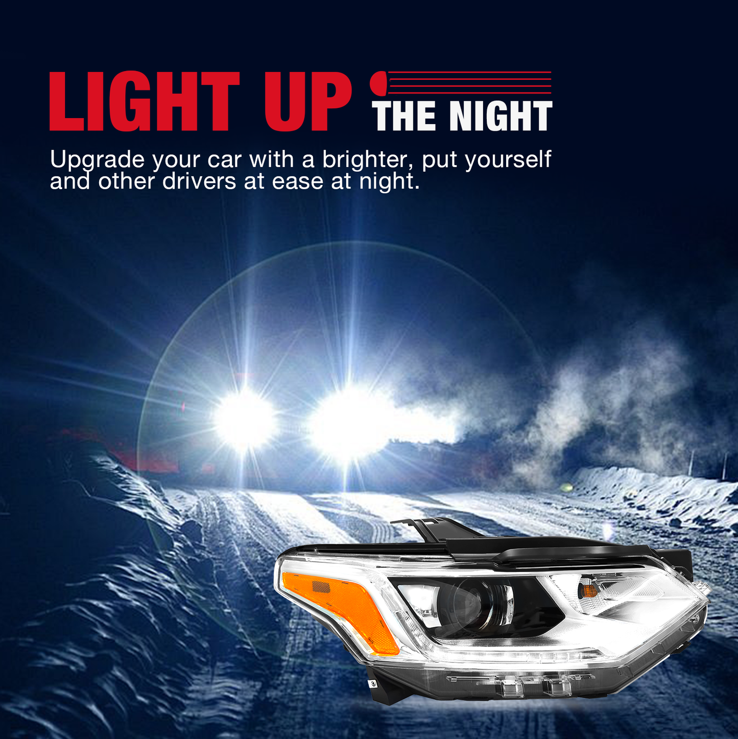 CAHEX International Durastar Headlights Assembly Bulb fits International Durastar 4200, 4300, and 4400 Models