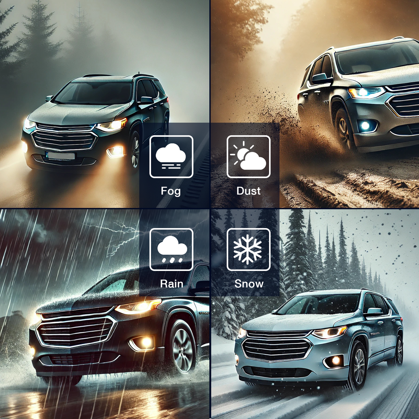 CAHEX International Durastar Headlights Assembly Bulb fits International Durastar 4200, 4300, and 4400 Models